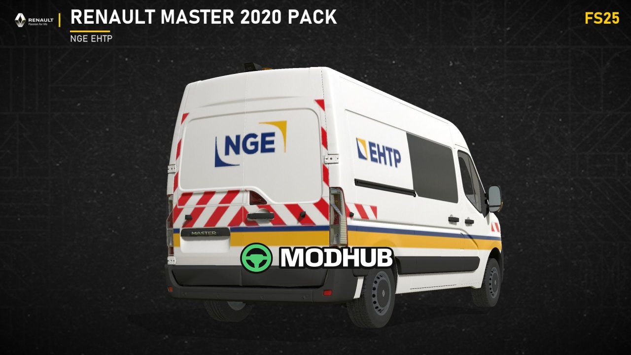 Фургон Renault Master 2020 Pack для FS25
