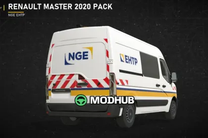 Фургон Renault Master 2020 Pack для FS25 — 6