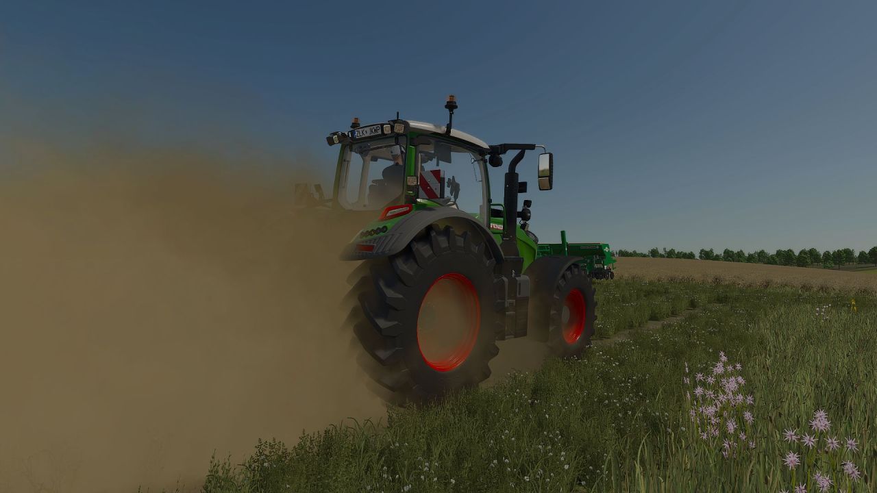 Скрипт Real Dust для Farming Simulator 25