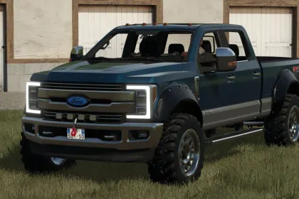 Автомобіль Ford F-350 2018 для Farming Simulator 25