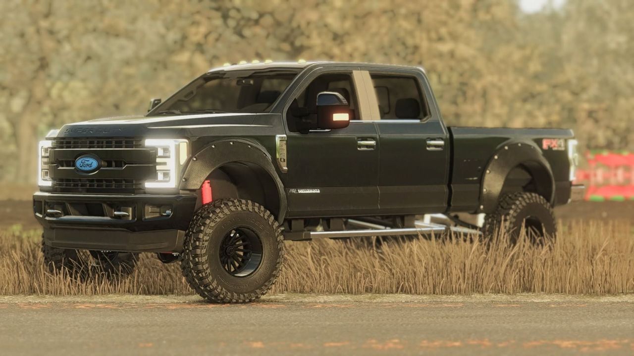 Автомобіль Ford F-350 2018 для Farming Simulator 25