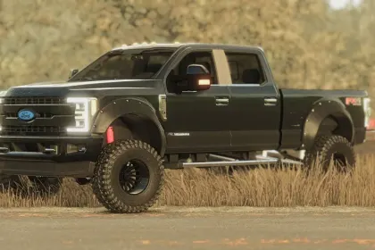 Автомобіль Ford F-350 2018 для Farming Simulator 25 — 2