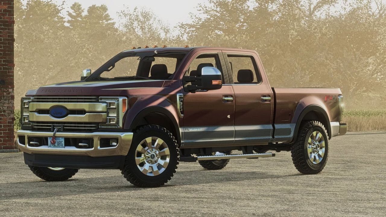 Автомобіль Ford F-350 2018 для Farming Simulator 25