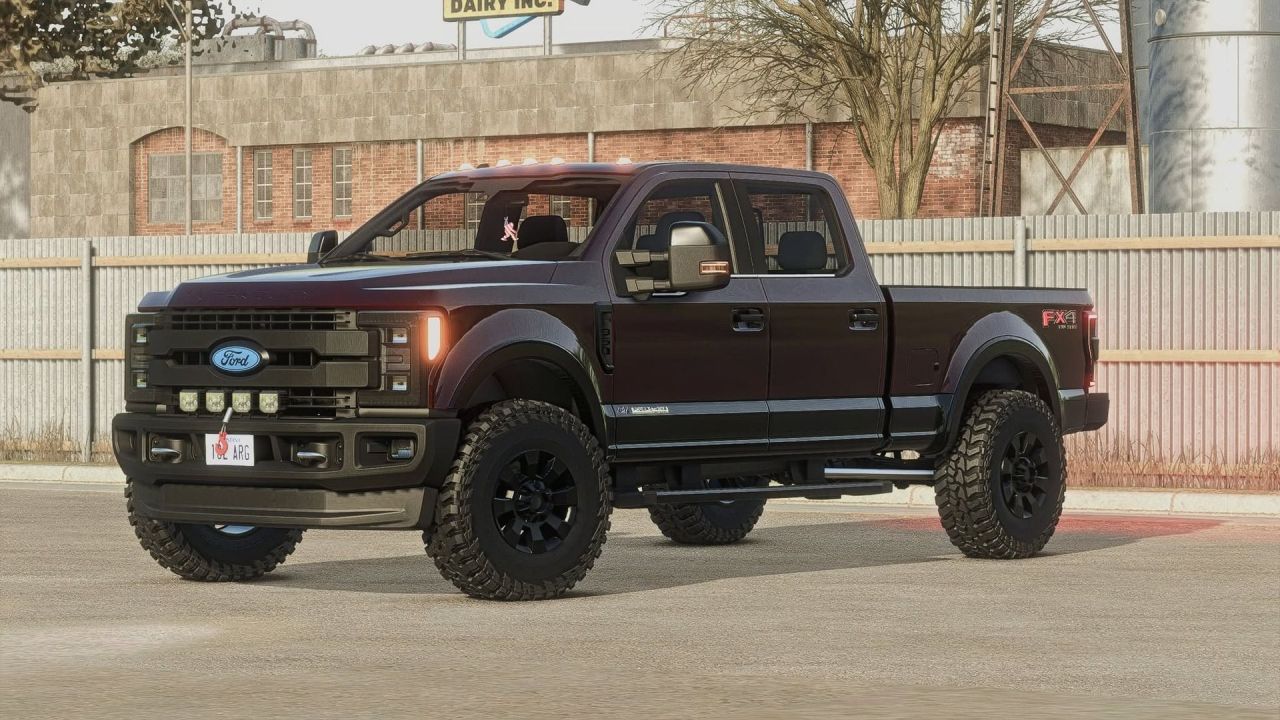 Автомобіль Ford F-350 2018 для Farming Simulator 25