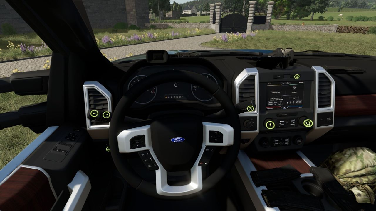 Автомобіль Ford F-350 2018 для Farming Simulator 25