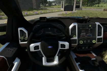 Автомобіль Ford F-350 2018 для Farming Simulator 25 — 5