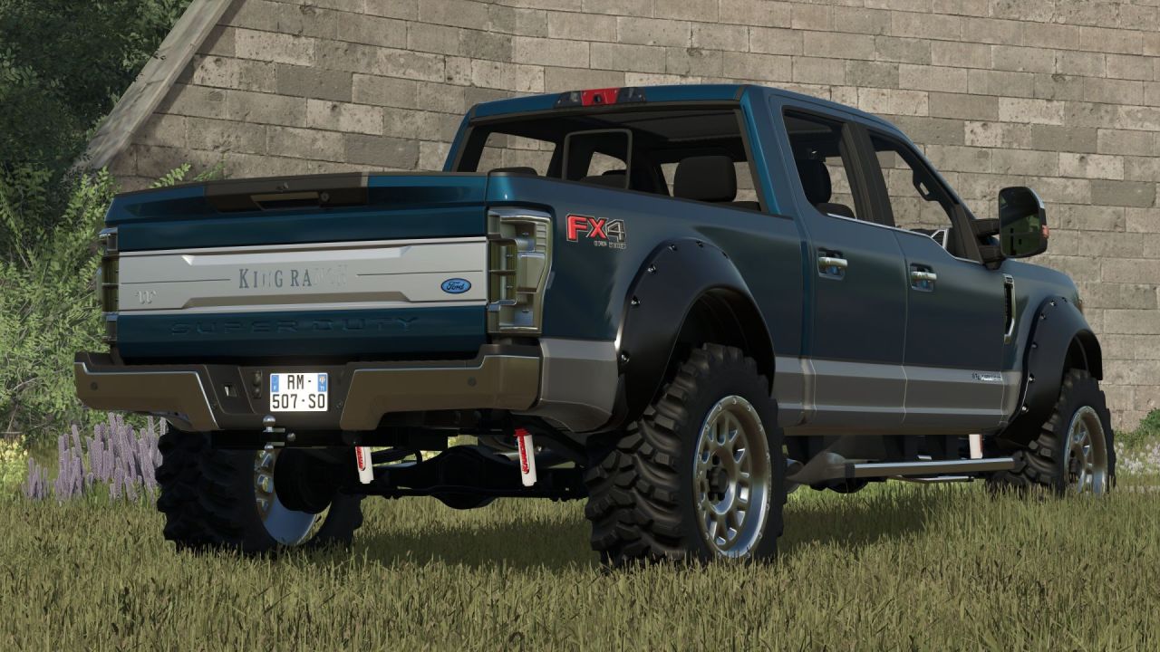 Автомобіль Ford F-350 2018 для Farming Simulator 25