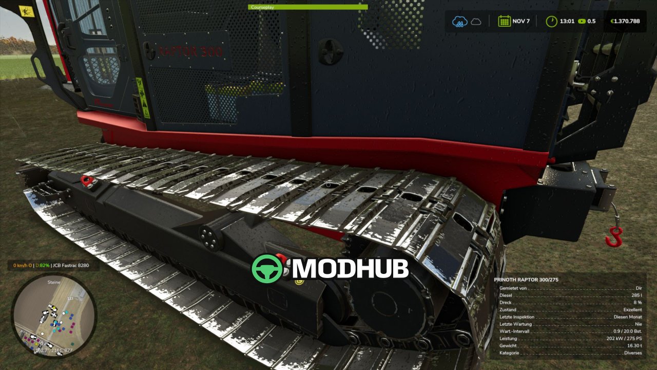 Скрипт Real Physics Tire Wear V1.2.2.7 для FS25