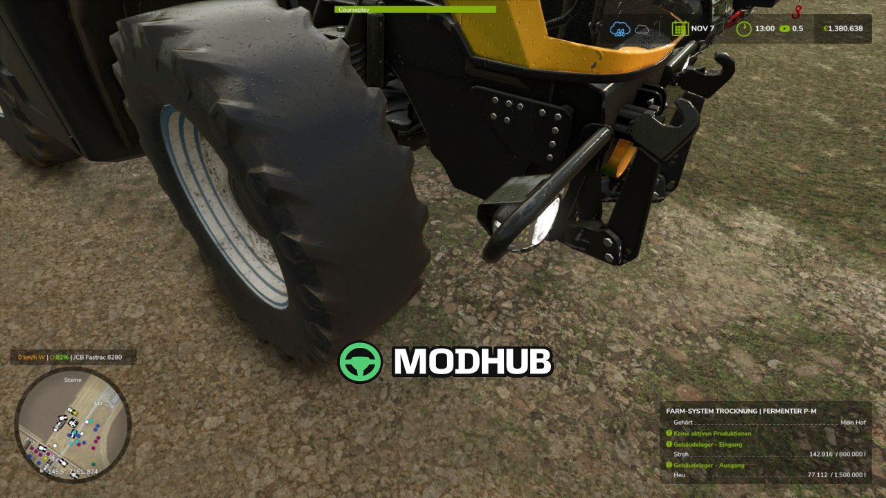 Скрипт Real Physics Tire Wear V1.2.2.7 для FS25
