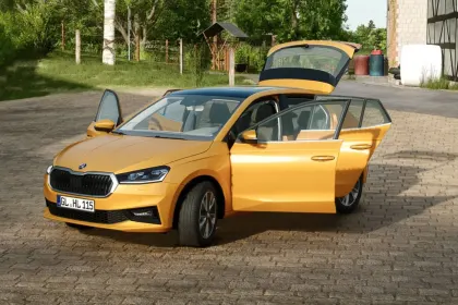 Автомобіль Skoda Fabia для Farming Simulator 25