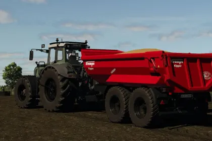 Причіп KRAMPE HALFPIPE HP 20 для Farming Simulator 25