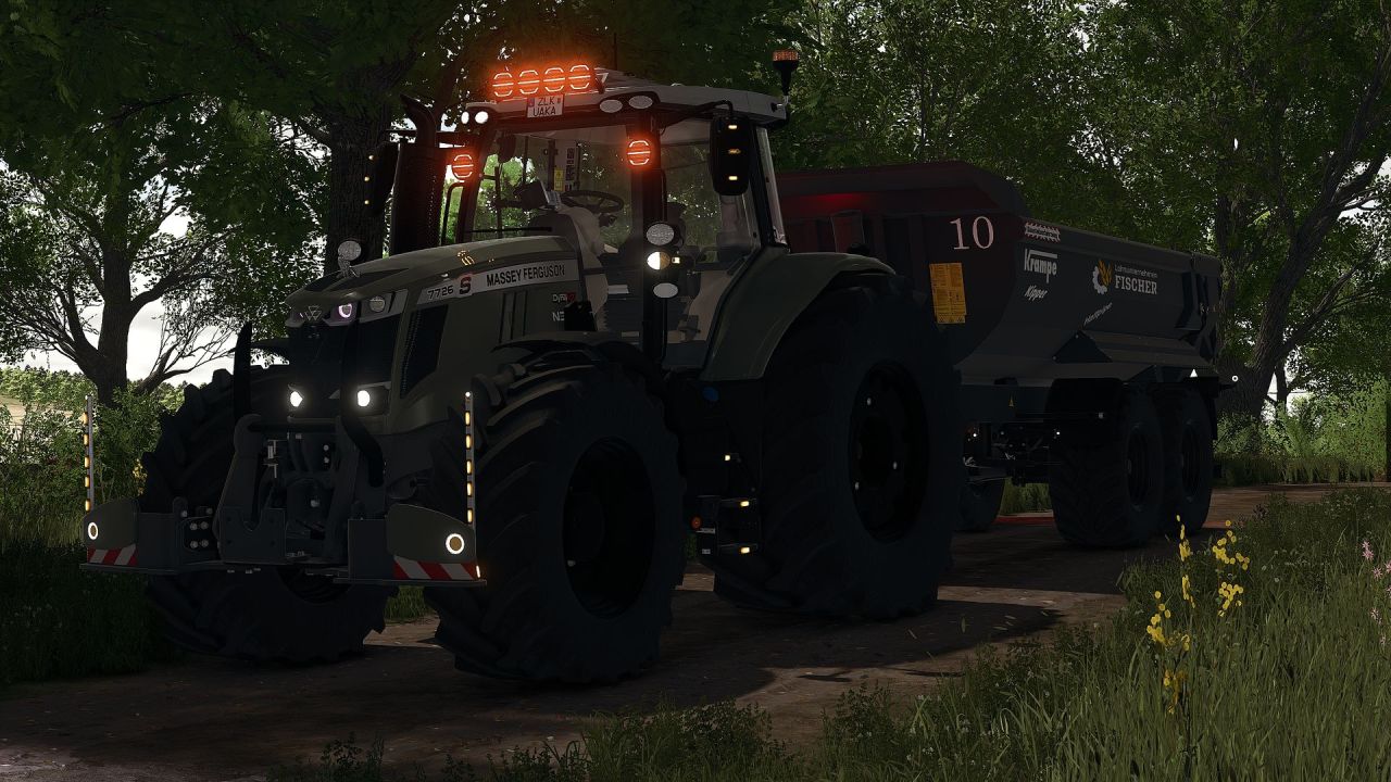 Причіп KRAMPE HALFPIPE HP 20 для Farming Simulator 25
