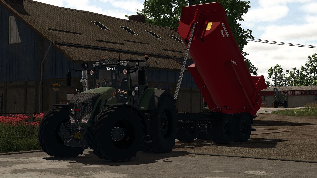 Причіп KRAMPE HALFPIPE HP 20 для Farming Simulator 25