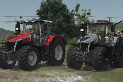 Трактор Massey Ferguson 9S для Farming Simulator 25
