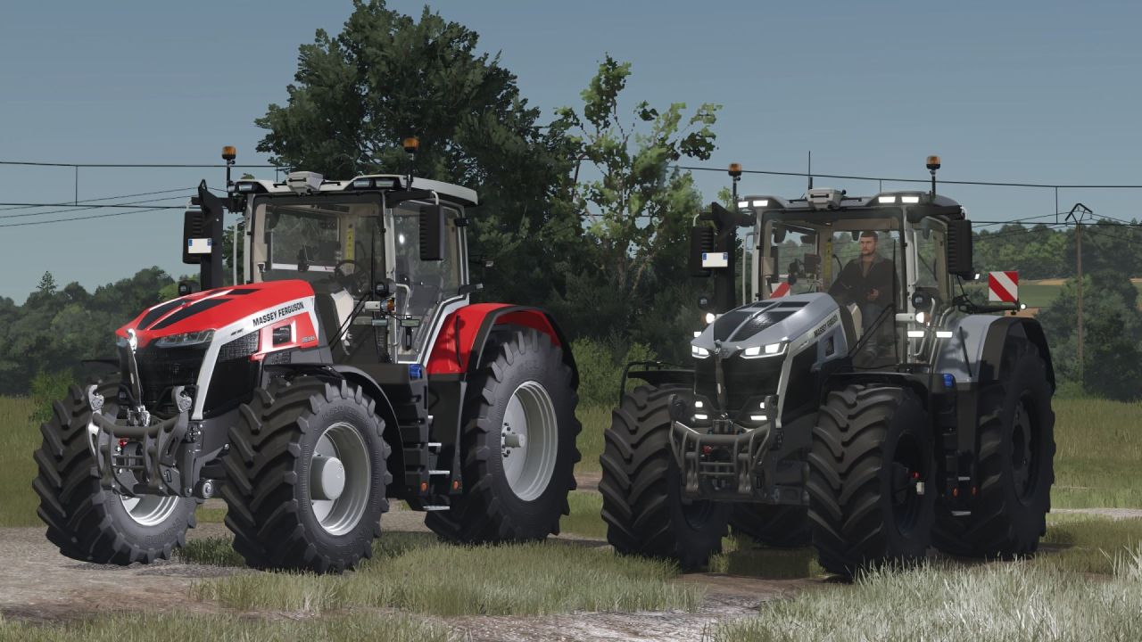 Трактор Massey Ferguson 9S для Farming Simulator 25