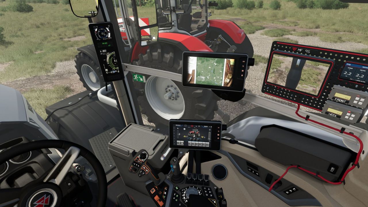 Трактор Massey Ferguson 9S для Farming Simulator 25