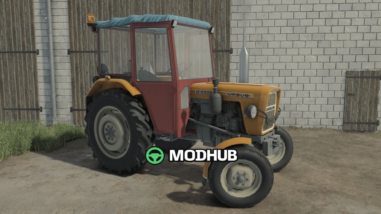 Трактор Ursus C-330/330M V1.9 для FS25
