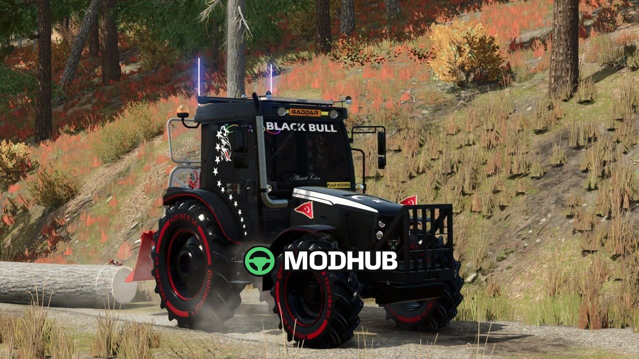 Трактор TÜMOSAN 8110 BLAC BULL (FUAR) V1.0 для FS25