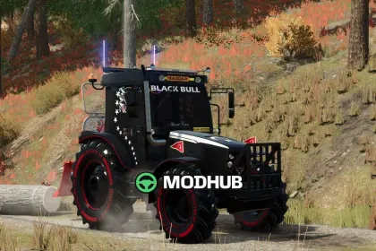 Трактор TÜMOSAN 8110 BLAC BULL (FUAR) V1.0 для FS25 — 2