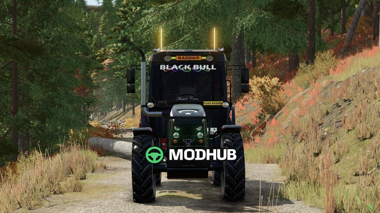Трактор TÜMOSAN 8110 BLAC BULL (FUAR) V1.0 для FS25