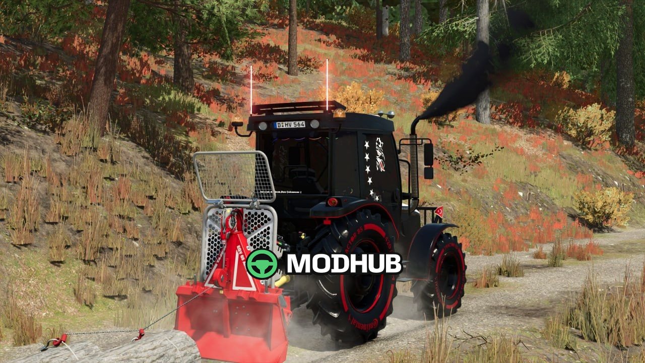 Трактор TÜMOSAN 8110 BLAC BULL (FUAR) V1.0 для FS25