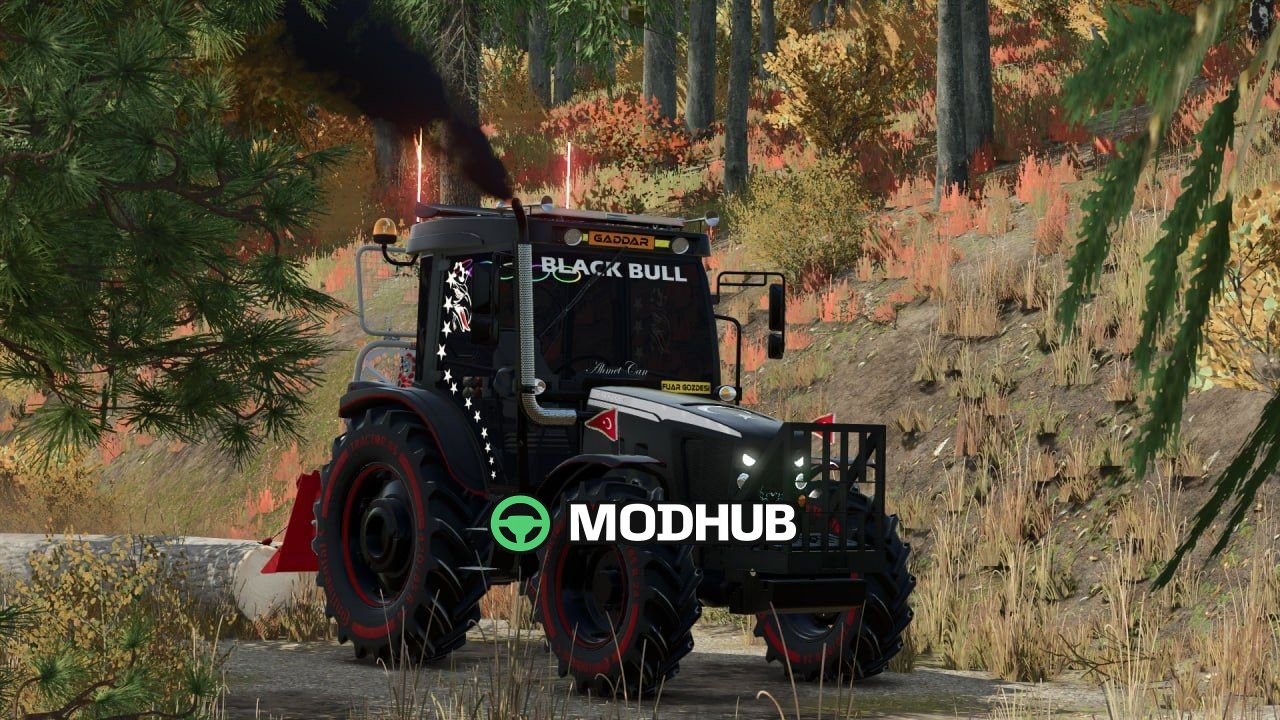 Трактор TÜMOSAN 8110 BLAC BULL (FUAR) V1.0 для FS25