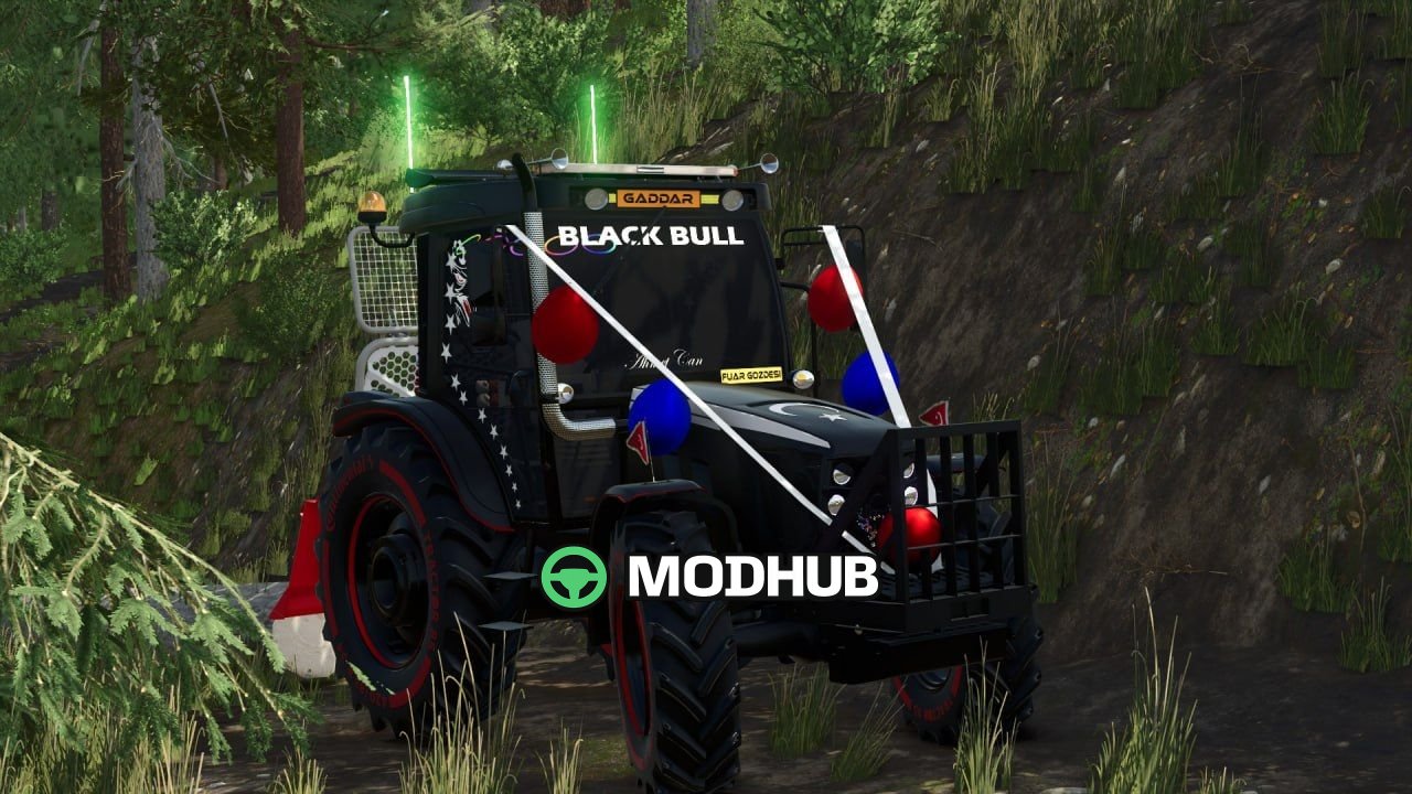 Трактор TÜMOSAN 8110 BLAC BULL (FUAR) V1.0 для FS25