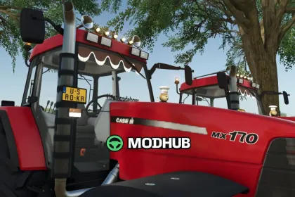 Трактор Case IH MX100 Edit V1.0 для FS25 — 4