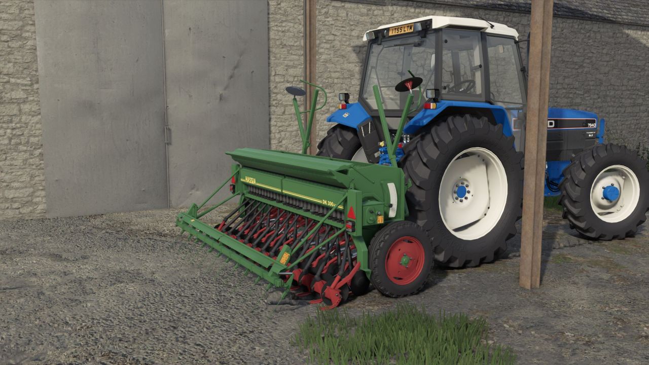 Efficient Seeder Hassia DK 300 for Precision Sowing in Farming Simulator 25