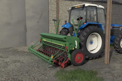 Efficient Seeder Hassia DK 300 for Precision Sowing in Farming Simulator 25 — 3