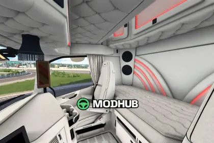 Інтер'єр Volvo FH6 Custom Interior v1.0 для ETS2