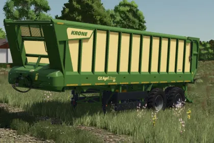 Причіп Krone GX Agriliner 520 Rust Edition для Farming Simulator 25