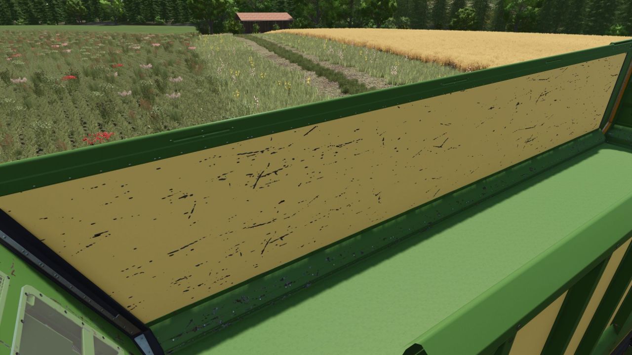 Причіп Krone GX Agriliner 520 Rust Edition для Farming Simulator 25
