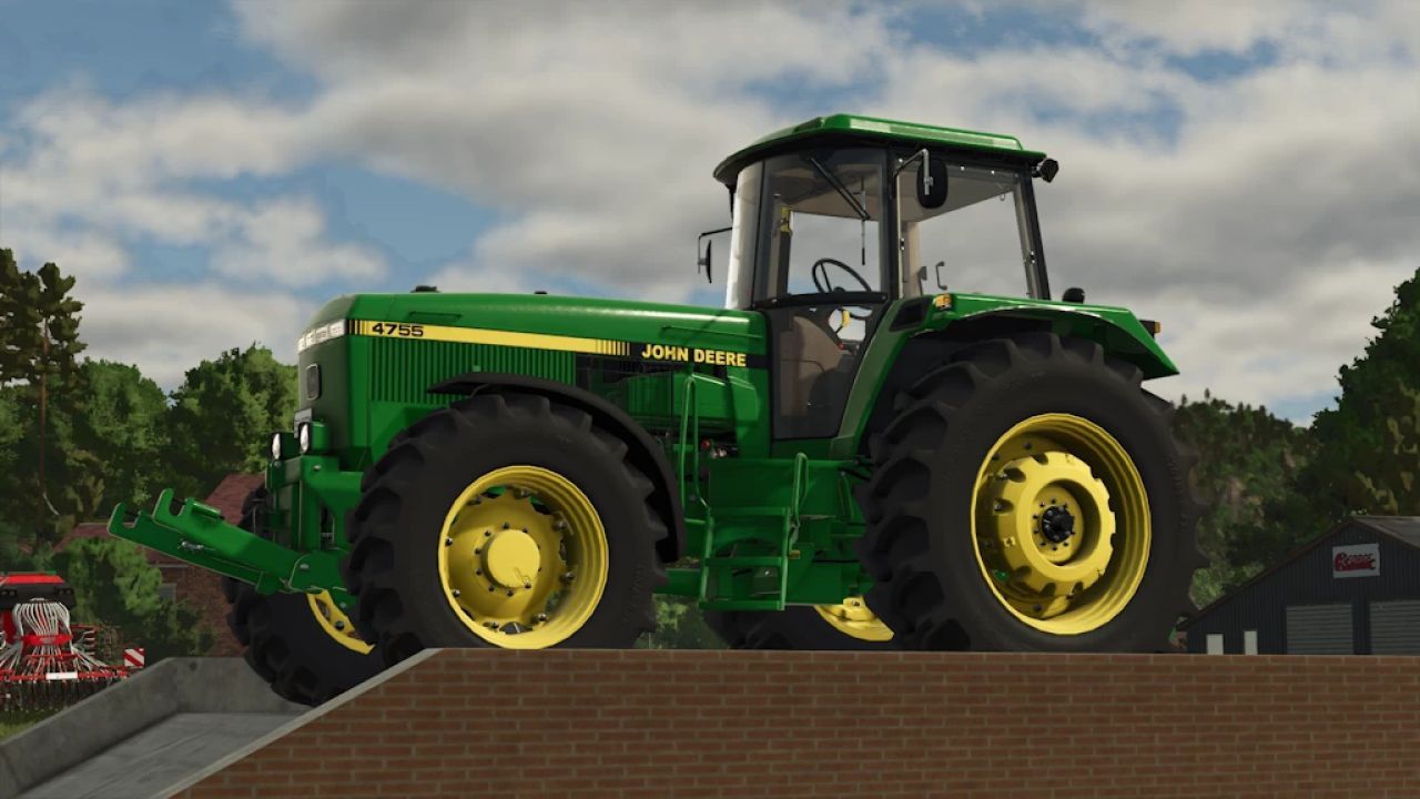 Трактор John Deere 4755 Rust Edition для Farming Simulator 25