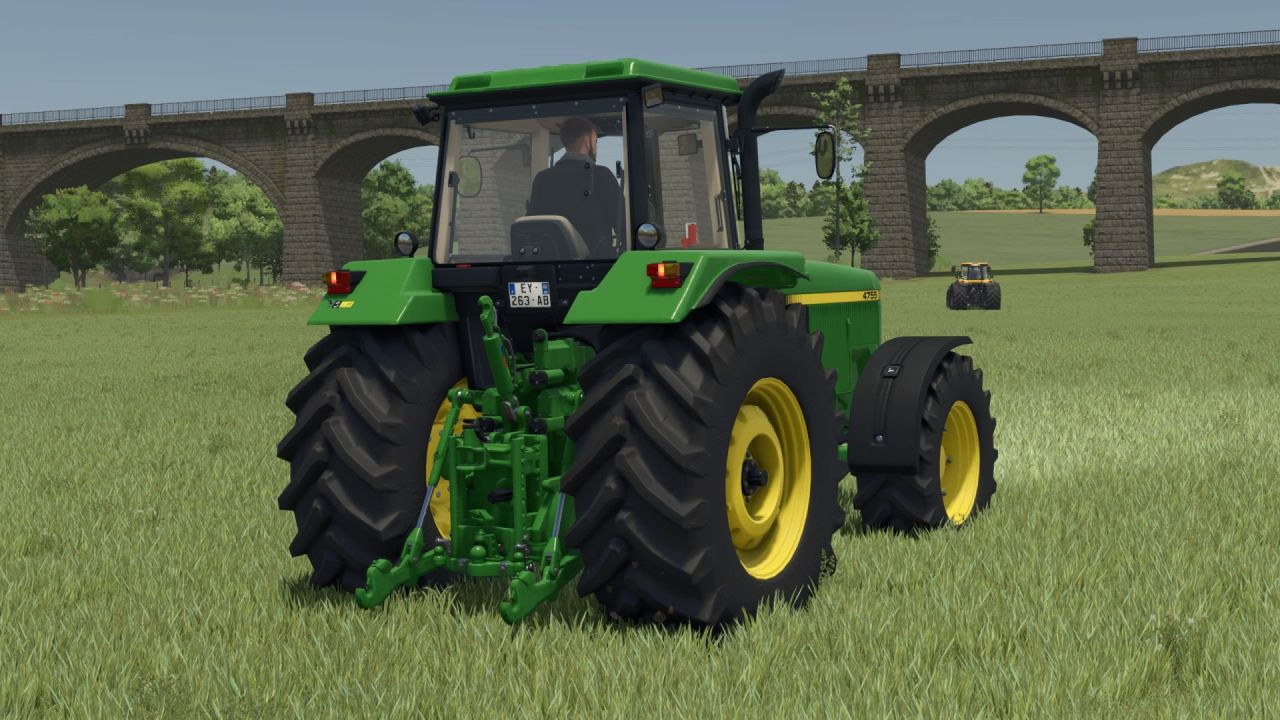 Трактор John Deere 4755 Rust Edition для Farming Simulator 25