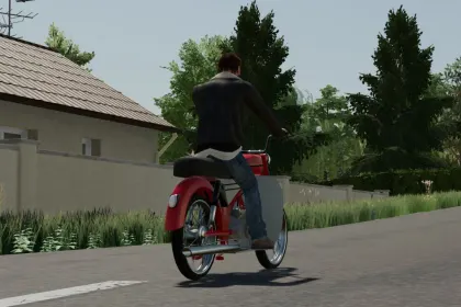 Мопед Tomos 14V для Farming Simulator 22 — 4