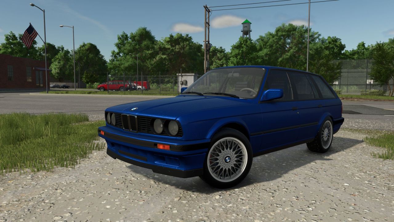 Legendarny BMW E30 Touring — Szybki Kombi dla Farming Simulator 25