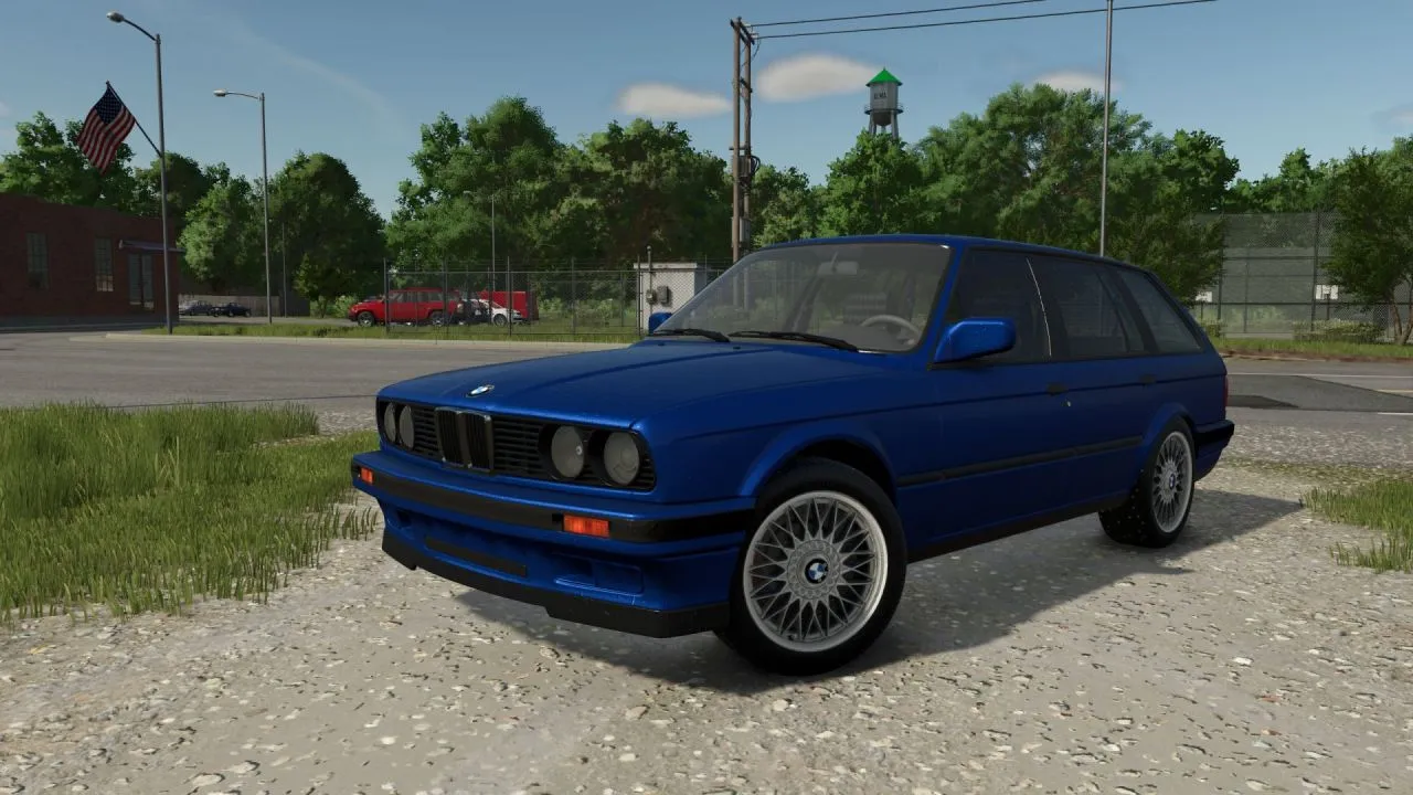 Легендарний BMW E30 Touring — Швидкий Універсал для Farming Simulator 25