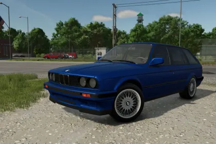 Легендарний BMW E30 Touring — Швидкий Універсал для Farming Simulator 25
