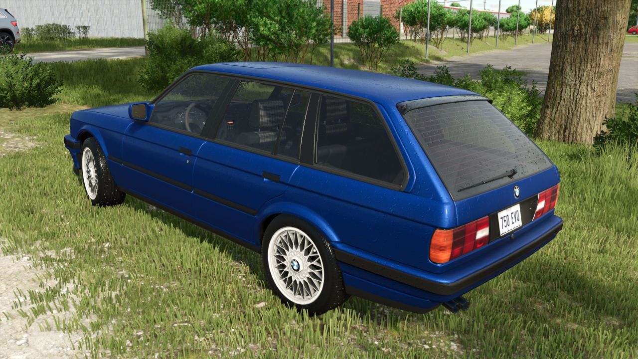 Legendary BMW E30 Touring — Fast Estate for Farming Simulator 25 - Screenshots