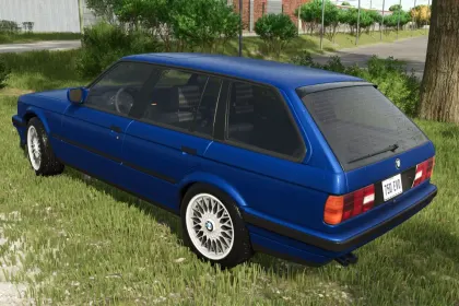 Легендарний BMW E30 Touring — Швидкий Універсал для Farming Simulator 25