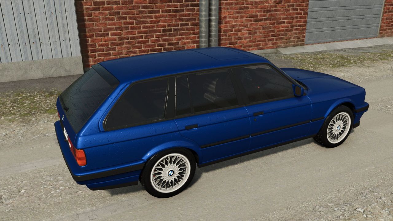 Legendary BMW E30 Touring — Fast Estate for Farming Simulator 25 - Screenshots