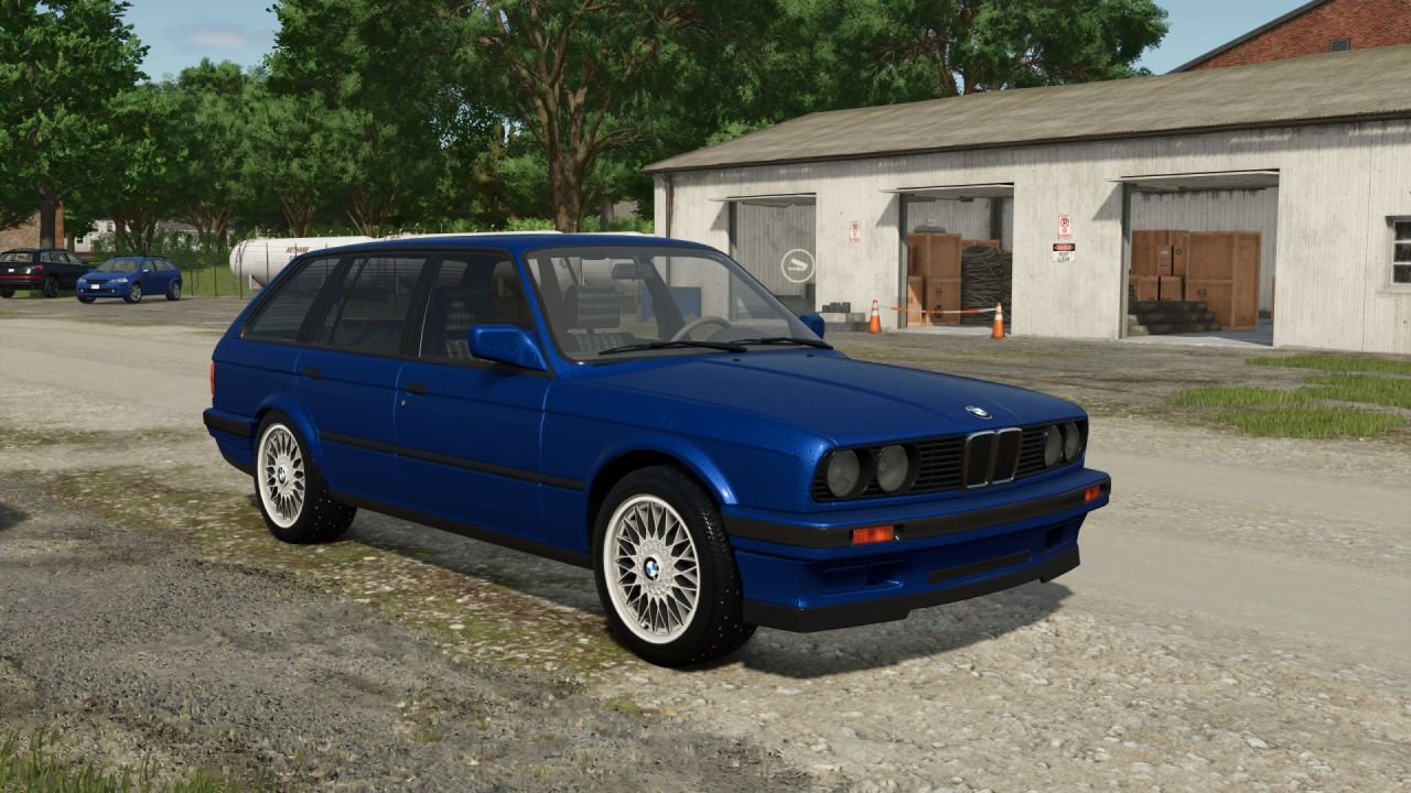 Legendary BMW E30 Touring — Fast Estate for Farming Simulator 25 - Screenshots