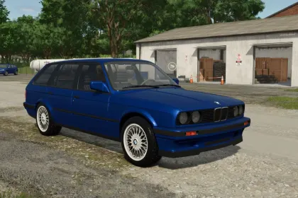 Легендарний BMW E30 Touring — Швидкий Універсал для Farming Simulator 25