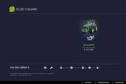 Mocny Traktor John Deere 8R GE — 915 KM i Realny GPS dla Farming Simulator 25 — 2