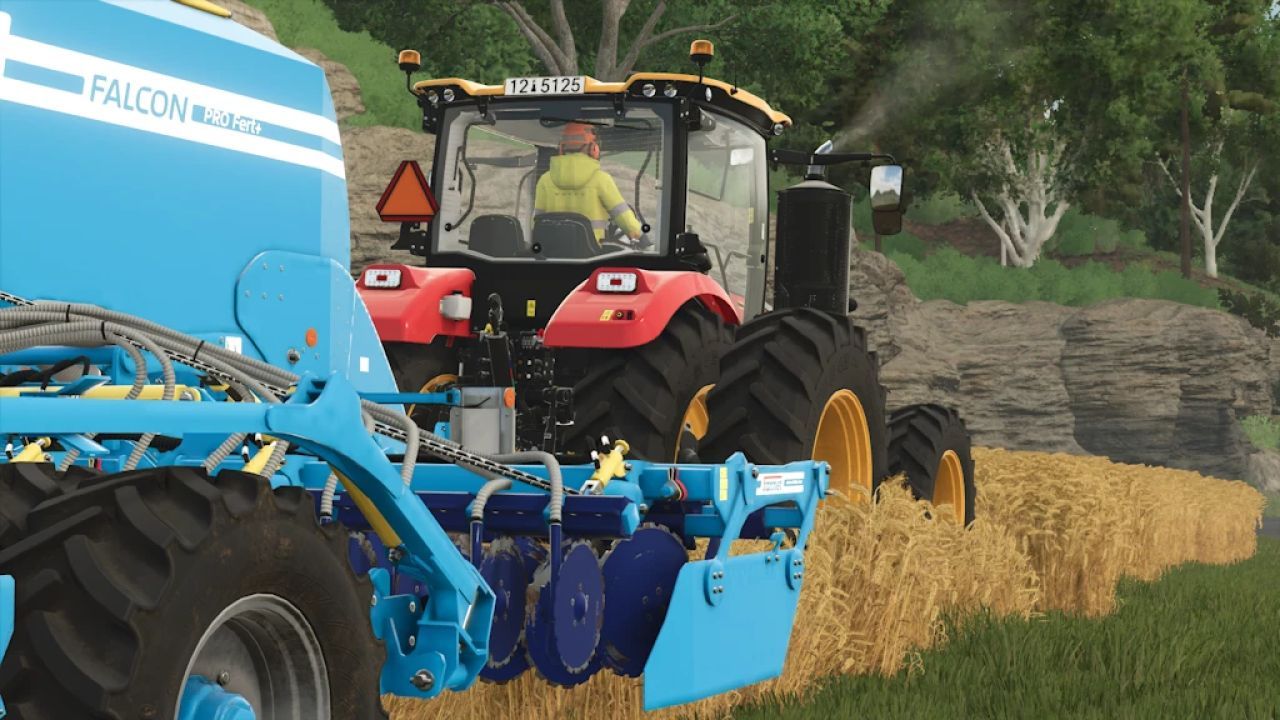 Sämaschine Farmet Falcon 6 PRO Fert+ Rust Edition für Farming Simulator 25