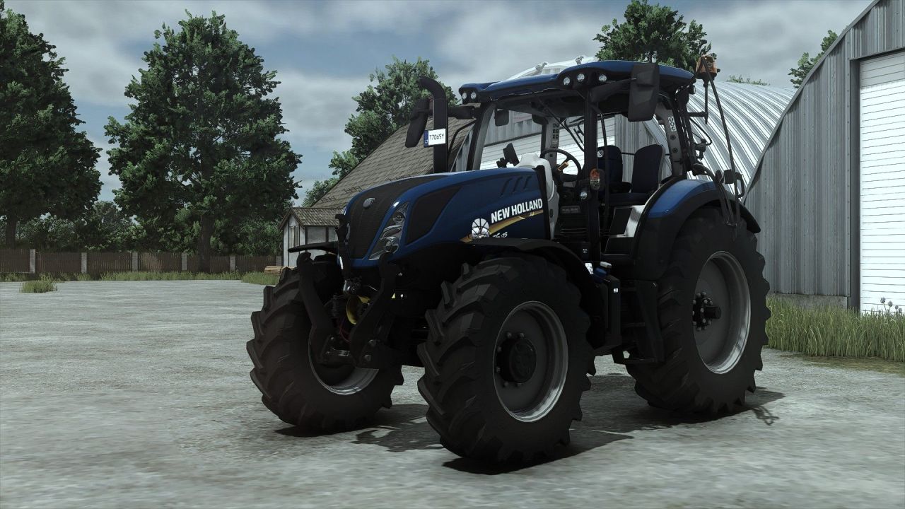 Mocny Traktor New Holland T6 2018 — Szybki i Elastyczny do Farming Simulator 25
