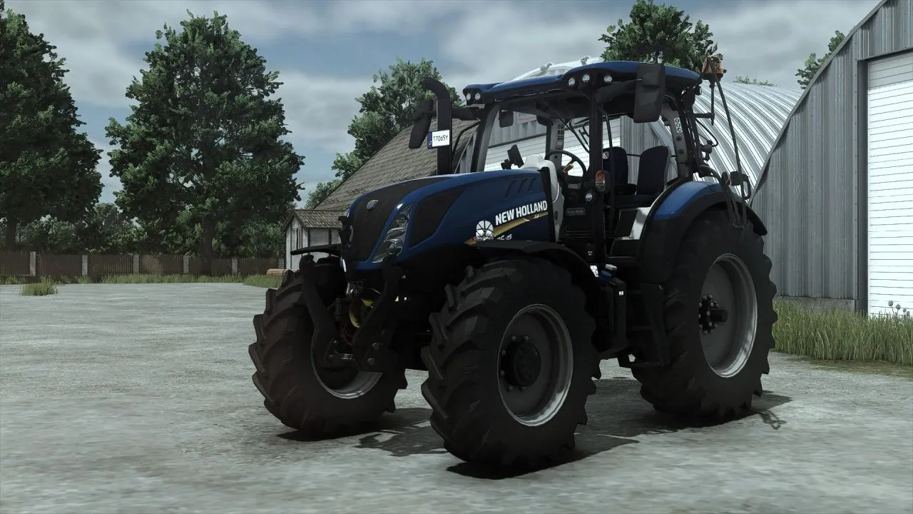 Потужний Трактор New Holland T6 2018 — Швидкий та Гнучкий для Farming Simulator 25