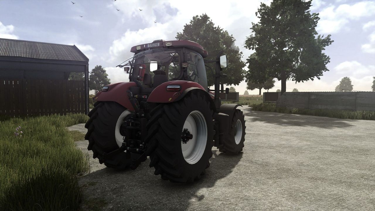 Leistungsstarker Traktor Case IH Maxxum 115–140 für Farming Simulator 25 (RealGPS + Precision Farming)