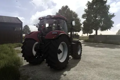 Потужний Трактор Case IH Maxxum 115–140 для Farming Simulator 25 (RealGPS + Precision Farming)